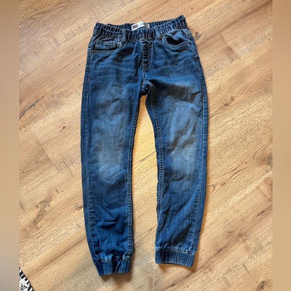 Levi's Boys' Dobby Jogger Jeans Size Medium 10/12 - Picture 3 of 8